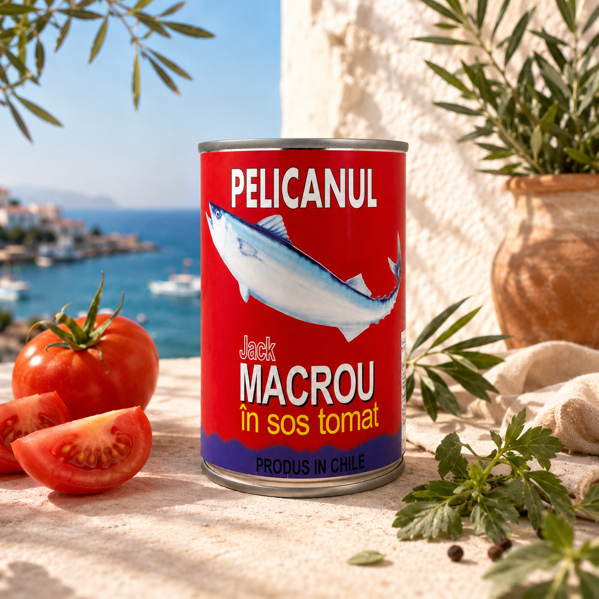 Pelicanul Jack Macrou In Sos De Rosii 425 g