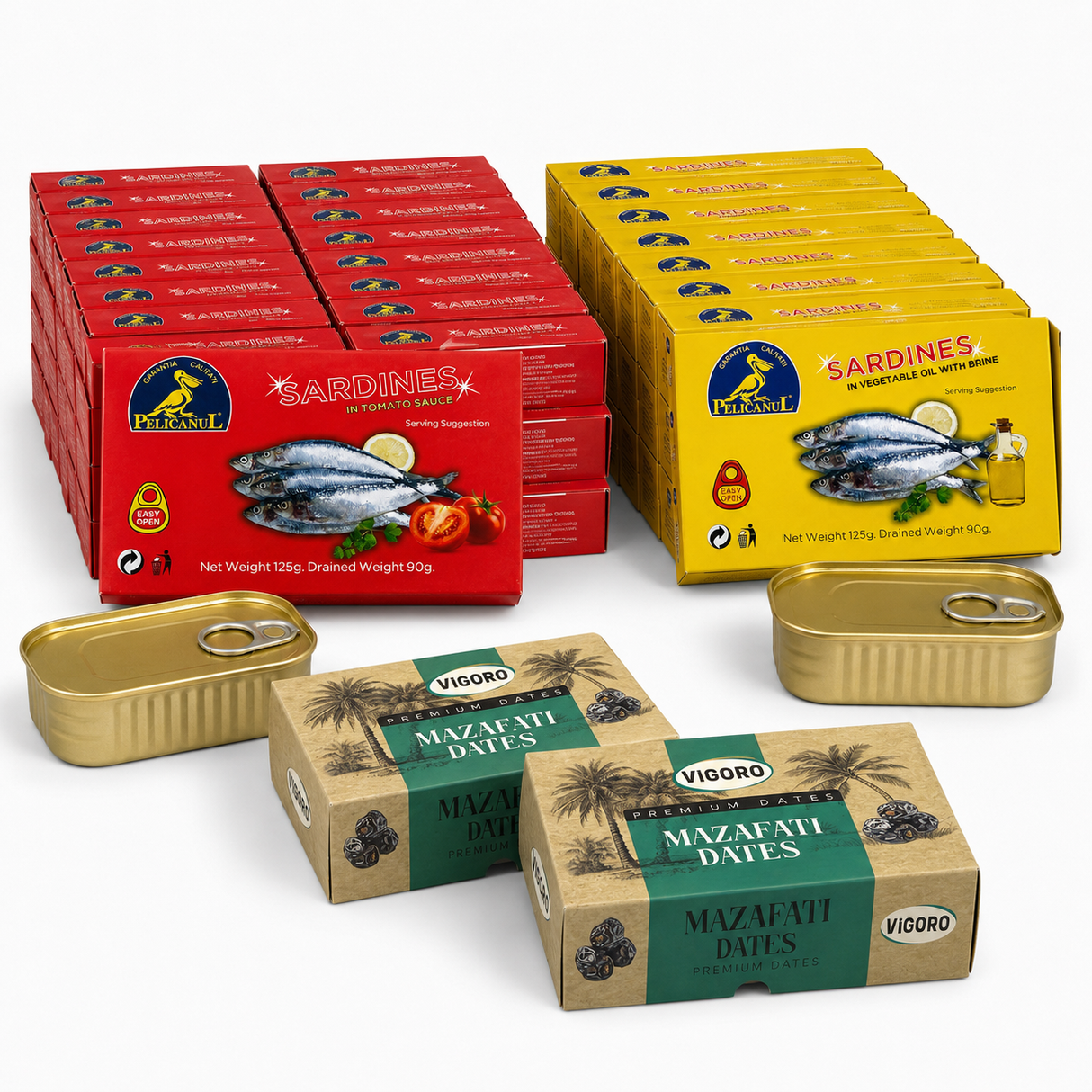 Pelicanul Family Feast Box – Sardine & Curmale Premium