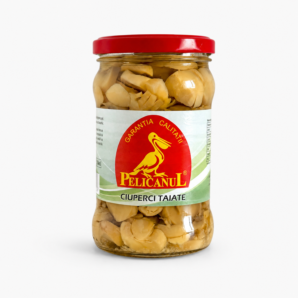 Pelicanul Ciuperci Taiate 280 g