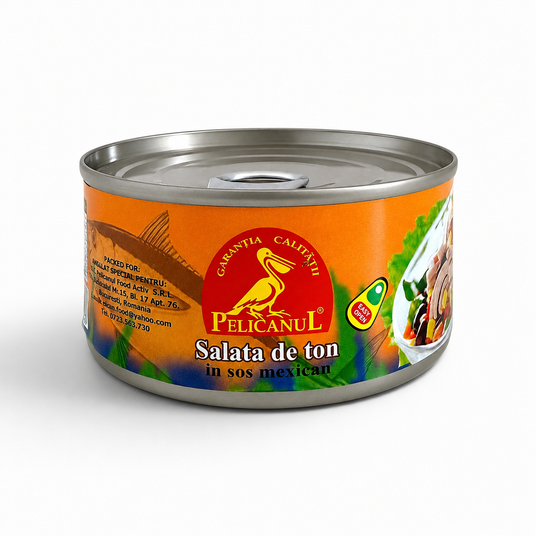 Pelicanul Salata De Ton In Sos Mexican 160 g