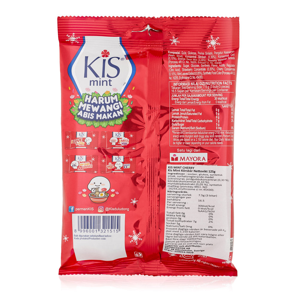 KIS Bomboane Mentolate Cirese