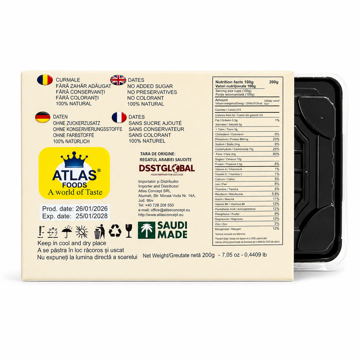 Atlas Foods Curmale Premium Khodri 200 g