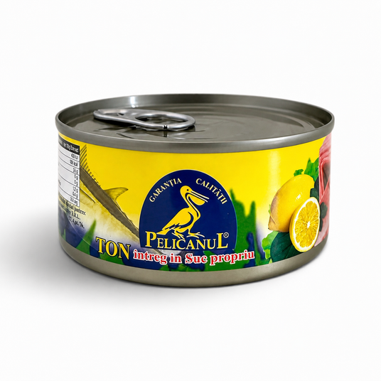 Pelicanul Ton Intreg In Suc Propriu 160 g