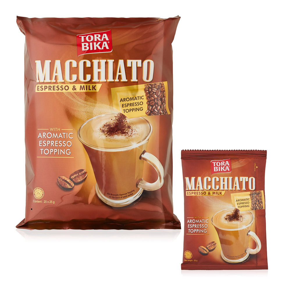 Pachet de 5 x Macchiato extra espresso (20 x 25 g)