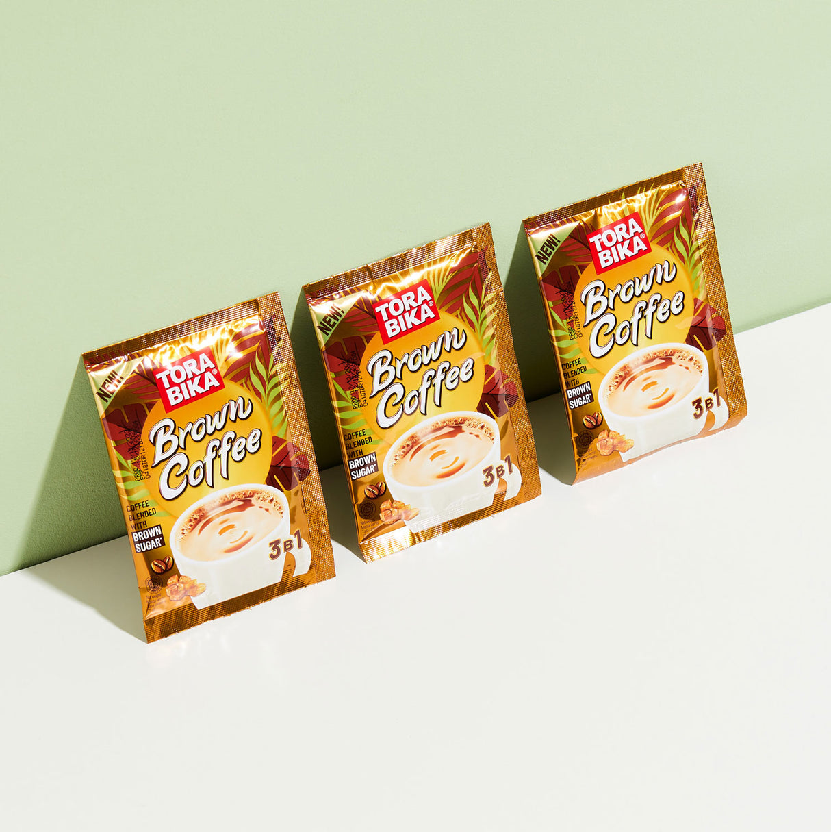 Cafea Torabika 3in1 cu zahăr brun (20 x 25 g)