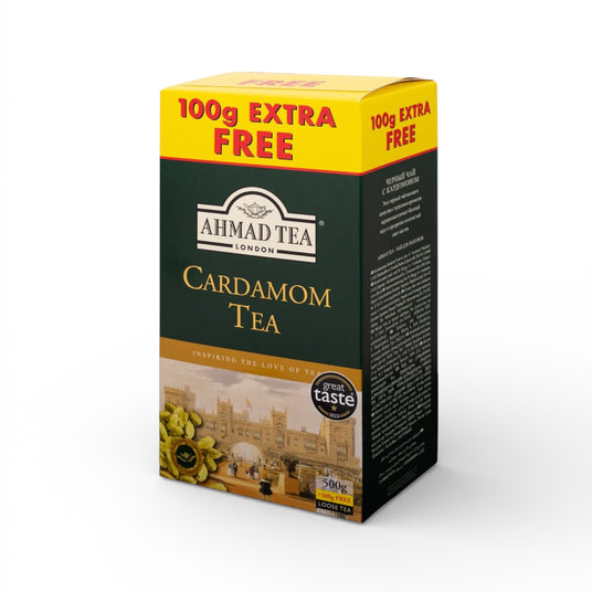 Ceai Ahmad Cardamom (500 g + 100 g gratis)