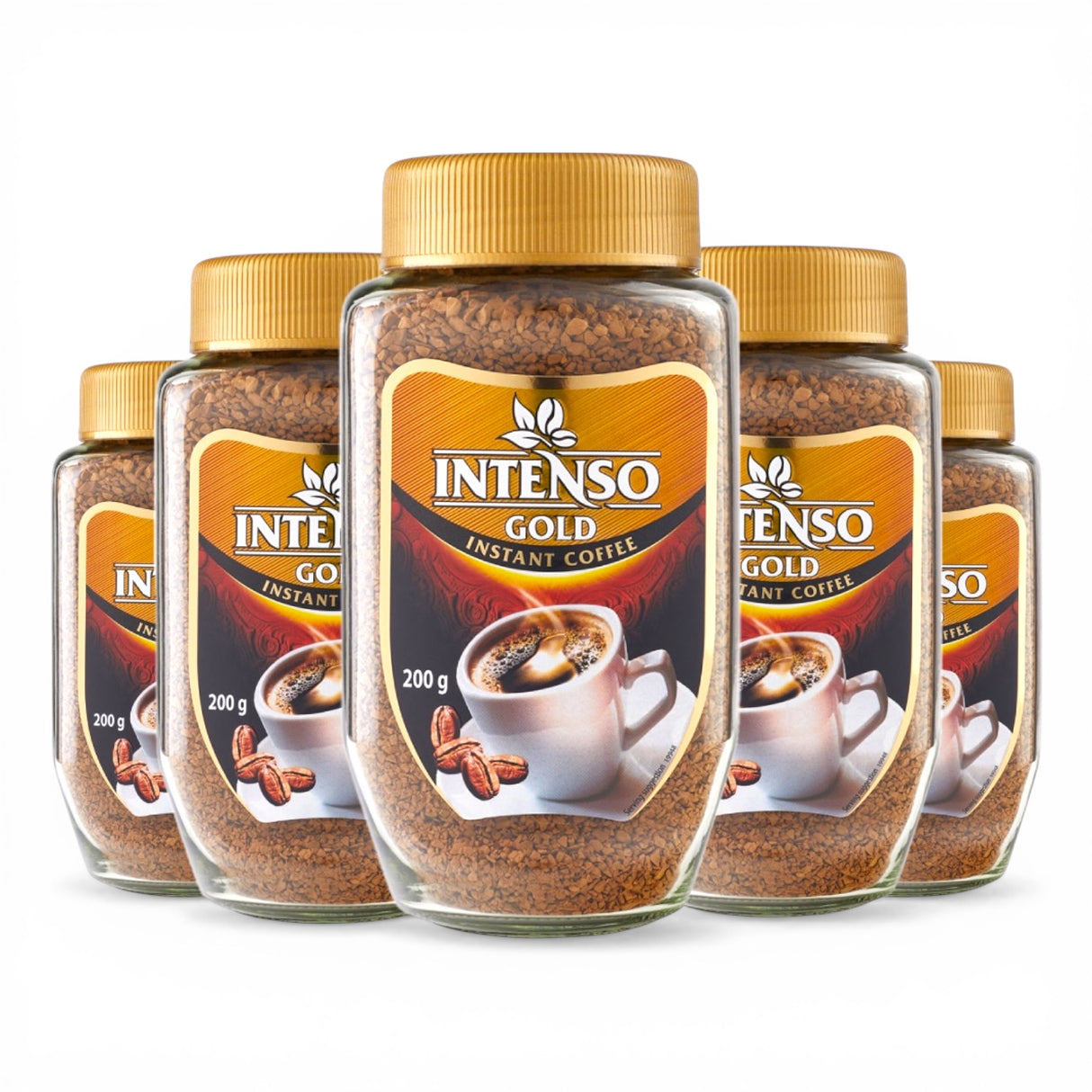 Bax de Cafea Instant Intenso Gold 200 g (6 Borcane)