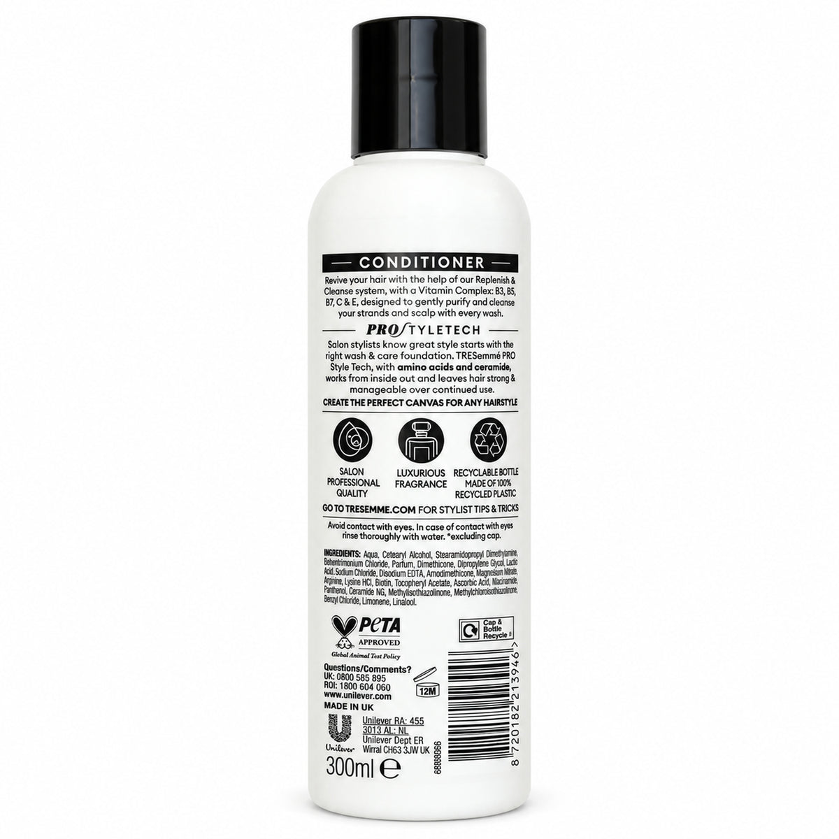 Balsam TRESemmé Replenish & Cleanse cu Complex de Vitamine 300 ml