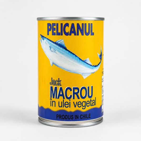 Pelicanul Jack Macrou In Ulei Vegetal 425 g