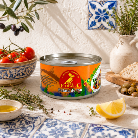 Pelicanul Salata De Ton In Sos Mexican 160 g