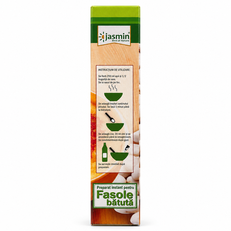 Preparat Instant pentru Fasole Bătută Jasmin, de Post, 90 g