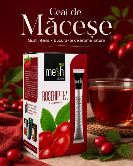 Mesh Ceai Hibiscus si Macese 16 Plicuri