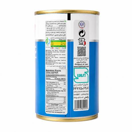 Badr Fasole Pestrita in Sos De Rosii 420 g