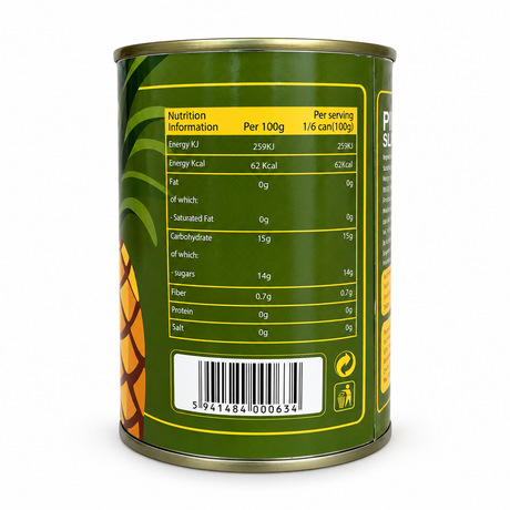 Sham Food Ananas Rondele 565 g