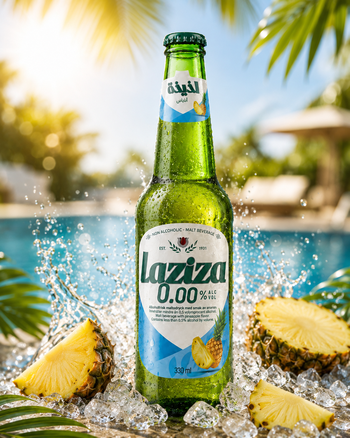 Laziza Bere Ananas 0% - 330 ml