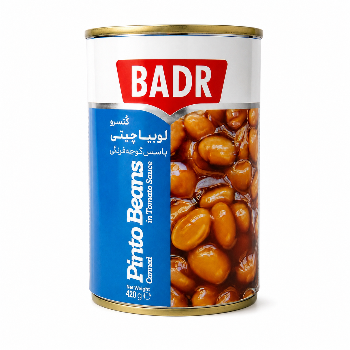 Badr Fasole Pestrita in Sos De Rosii 420 g