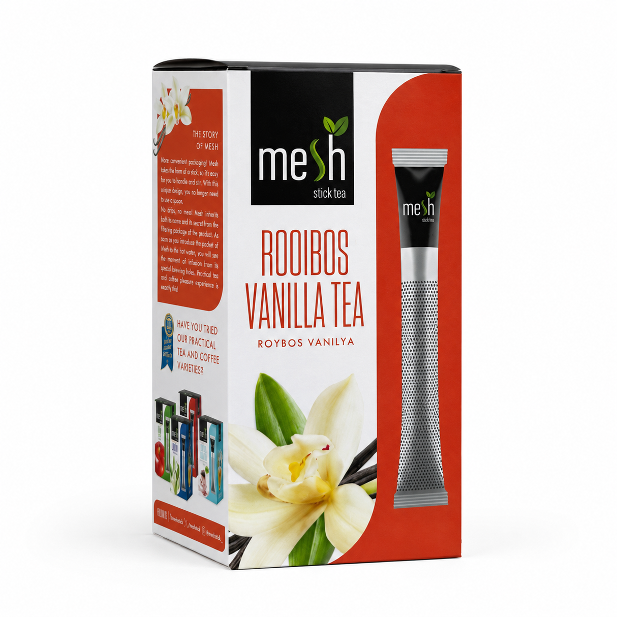 Mesh Ceai de Vanilie si Rooibos 16 Plicuri