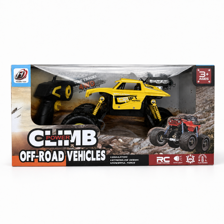 Masina cu Telecomanda RC 4WD, Lumini si Efect de Fum
