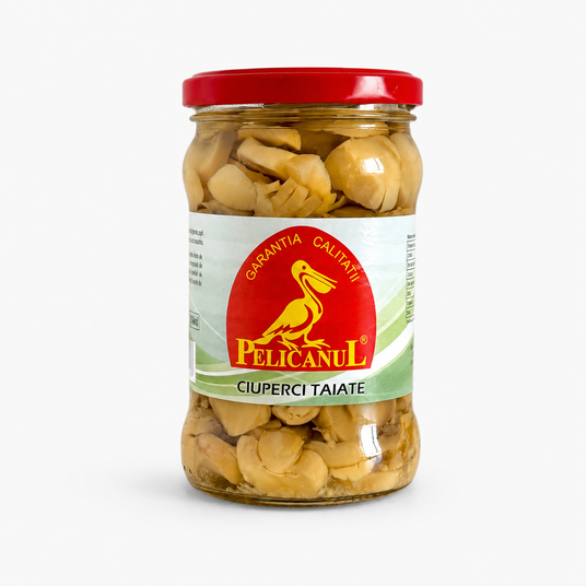 Pelicanul Ciuperci Taiate 280 g