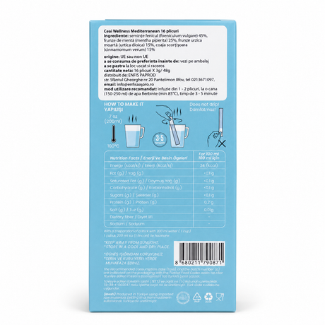 Mesh Ceai Detoxifiant 16 Plicuri