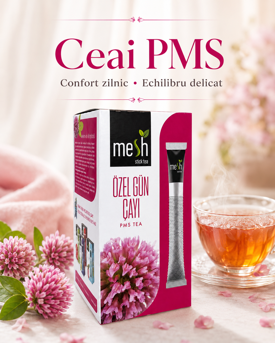 Mesh Ceaiul PMS 16 Plicuri