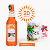 Freez Mix Mango Si Piersica - Pachet Promo Cu Cana (20 sticle x 275 ml)