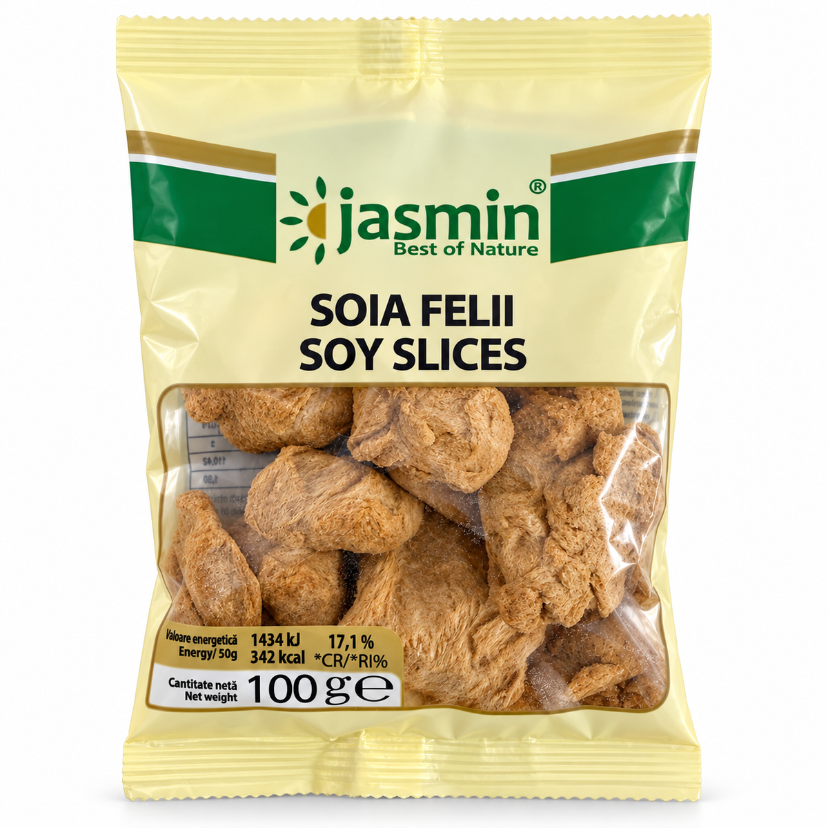 Soia Felii Jasmin – Texturat de Soia, 100 g