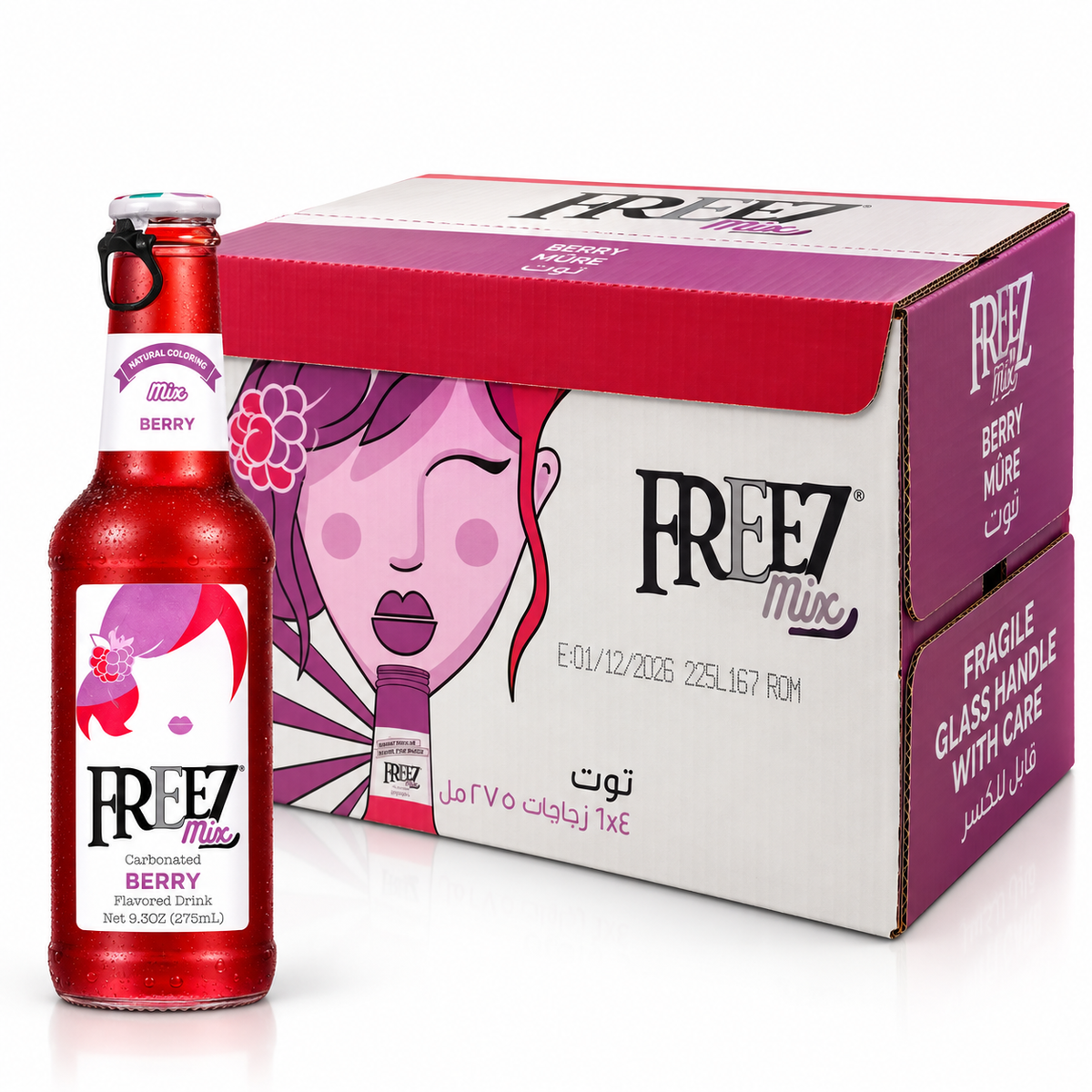 Bax Freez Mix Berry – 24 x 275 ml – Ofertă Specială