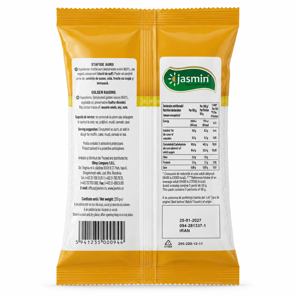 Jasmin Stafide Aurii 250 g