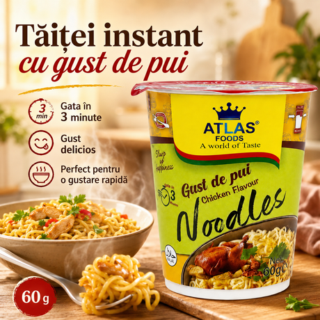 Atlas Foods Noodles Gust de Pui 60 g
