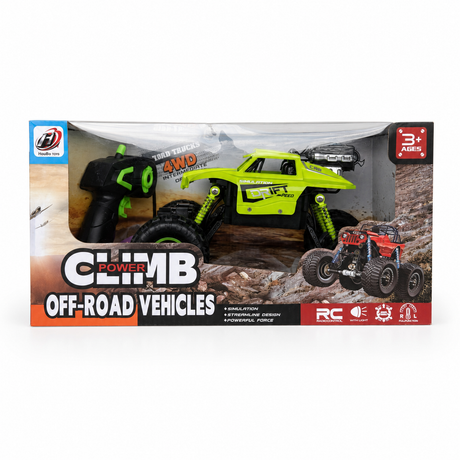 Masina cu Telecomanda RC 4WD, Lumini si Efect de Fum