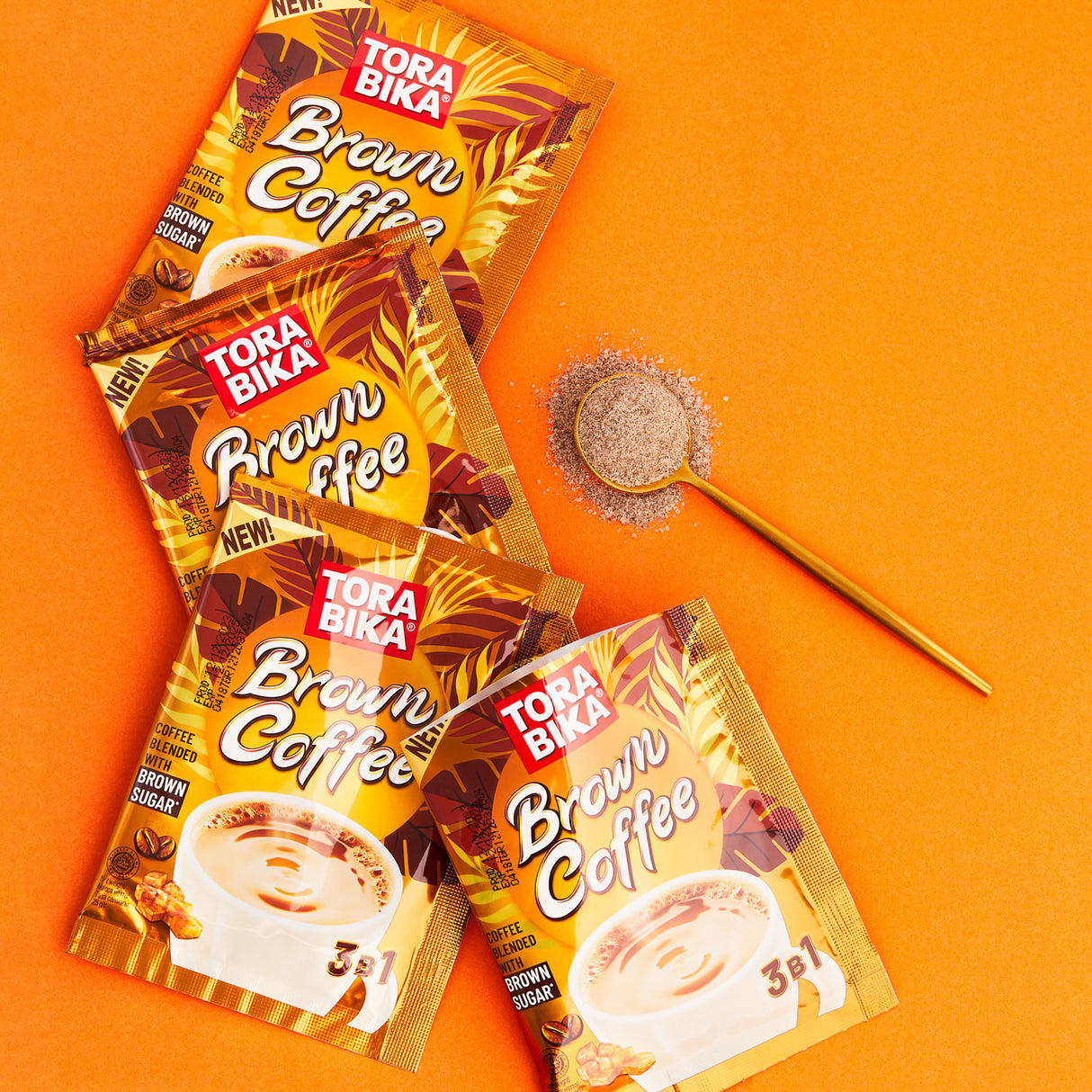 Cafea Torabika 3in1 cu zahăr brun (20 x 25 g)