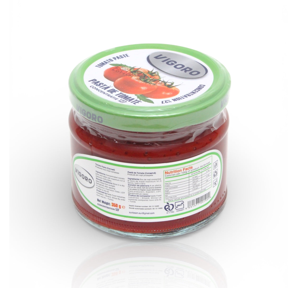 Vigoro Pasta de Tomate 350 g