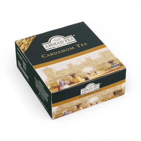 Ceai Ahmad în Plic - Negru cu Cardamom