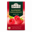 Ceai negru Ahmad Tea Raspberry Indulgence cu zmeură, 20 plicuri 40 g – față
