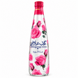 Arezi Apă de Trandafiri 500 ml – sticlă cu flori roz, vedere frontală