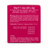 Ahmad Tea măceșe hibiscus și cireșe 20 x 2 g – greutate netă și termen de consum preferabil