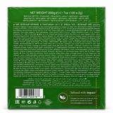 Ceai Ahmad Tea verde 100 plicuri – 200 g și cod de bare 054881004787