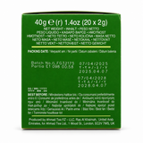 Ceai Ahmad Tea verde cu lămâie – gramaj 40 g, 20 plicuri și termen de consum preferabil