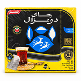 Do Ghazal Earl Grey 200 g, ambalaj negru și galben, inscripții în arabă