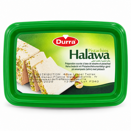 Durra Halva cu Fistic 350 g – imagine principală, capac verde