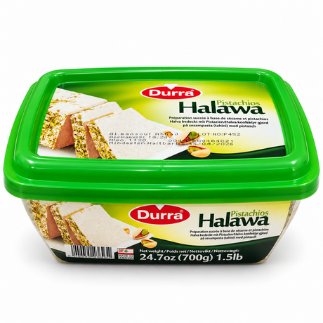 Durra Halva cu Fistic 700 g – vedere frontală a ambalajului