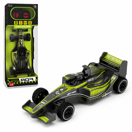Masina RC de Curse Tip Monopost pentru Copii, Scara 1:18, Viteza 10 km/h, Telecomanda