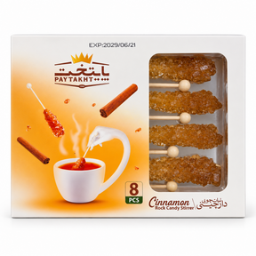 Paytakht zahăr candel cu scorțișoară 120 g – 8 bețișoare, imagine principală