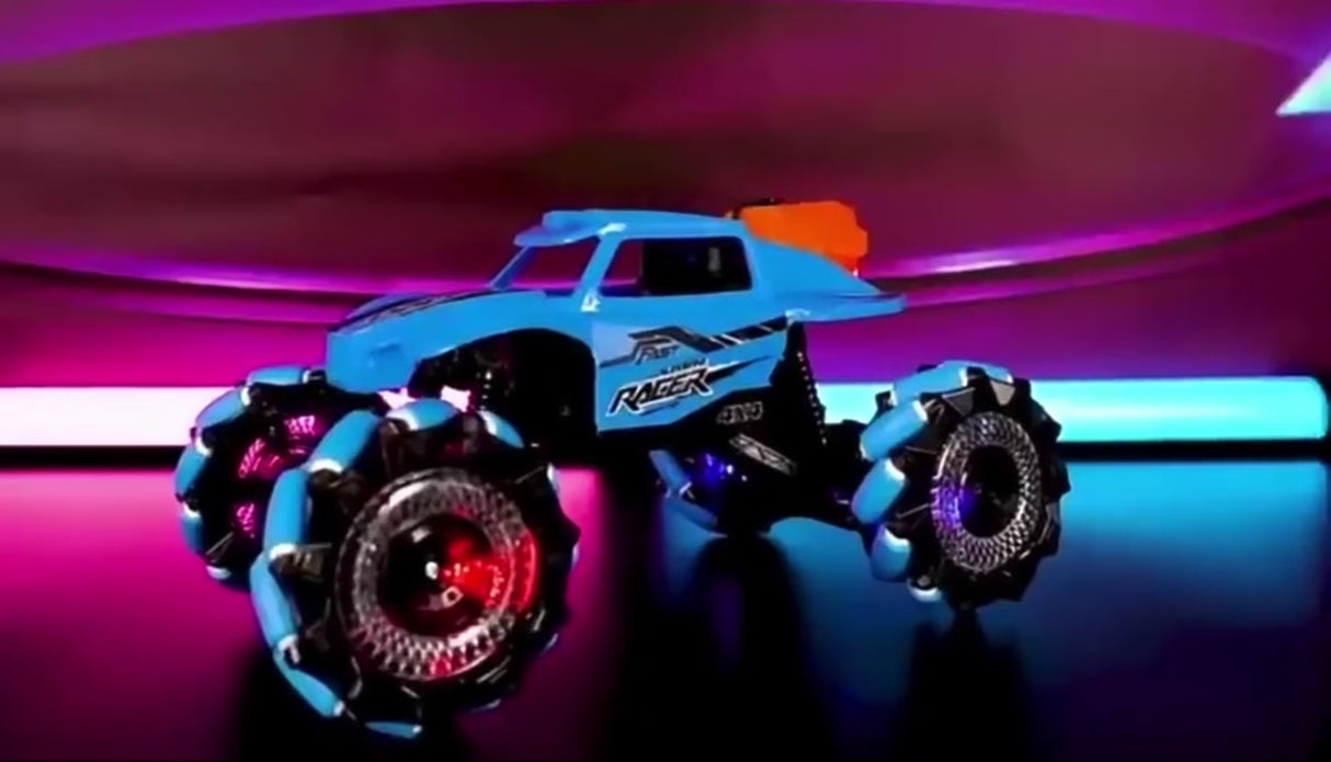 Masina RC 4X4 cu Drift 360°, Lumini si Efect de Fum