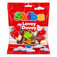 Shiba Lovey Dovey 90 g — bomboane gumate colorate în formă de inimă, față