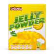 Shibaba pudră pentru jeleu cu aromă de banane 100 g, fața ambalajului